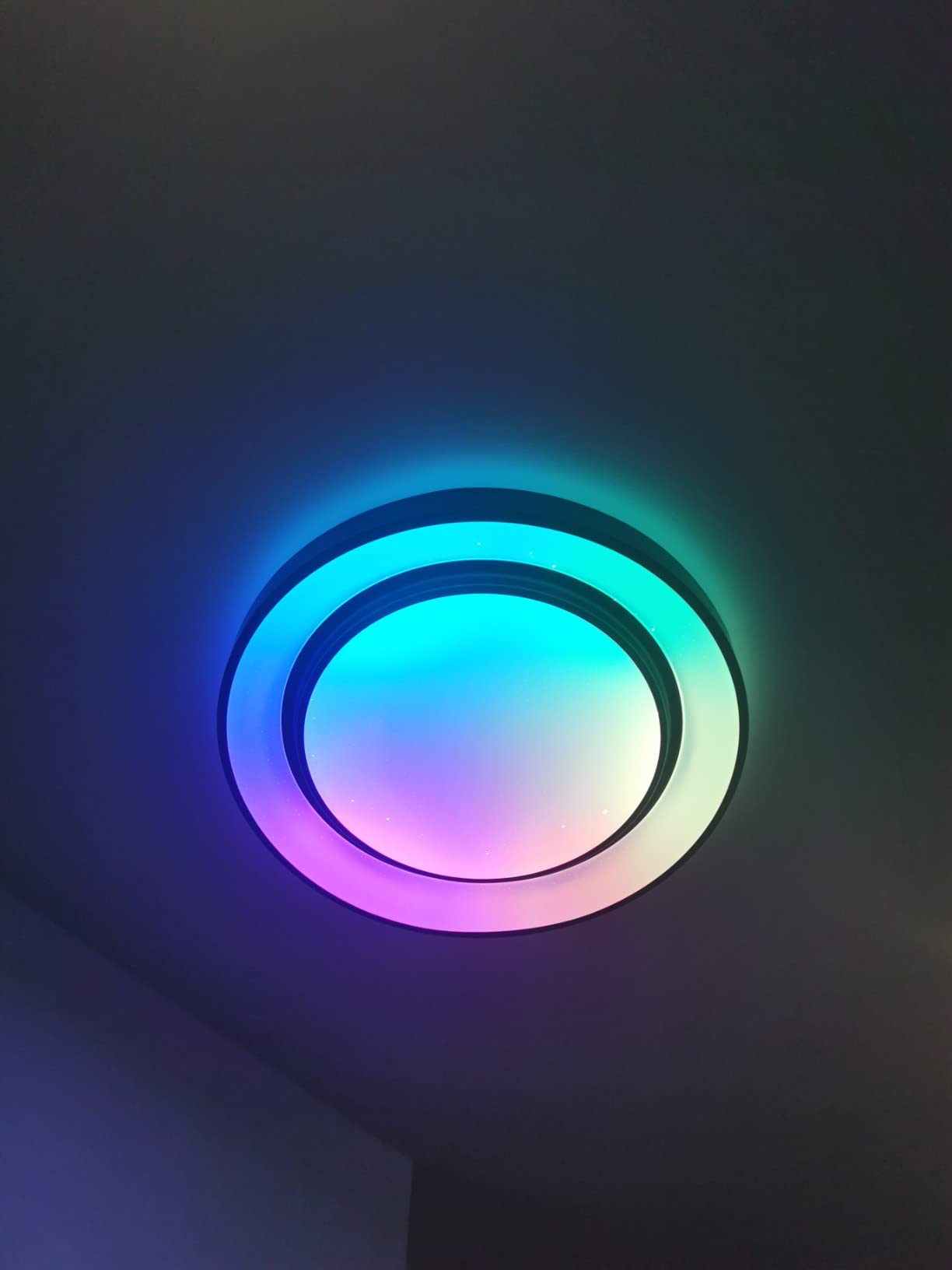 Paulmann Rainbow 70546 LED Deckenleuchte Ø380mm RGBW Chrom