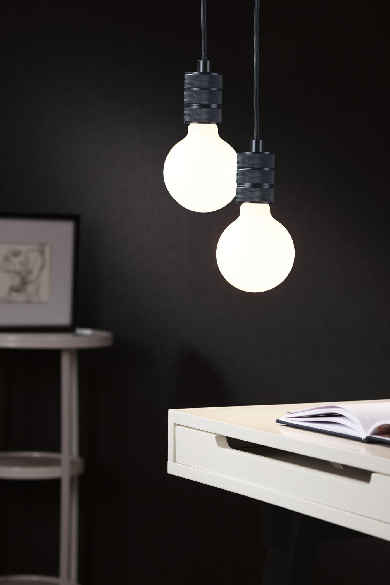 Paulmann Neordic Tilla Pendelleuchte E27 schwarz
