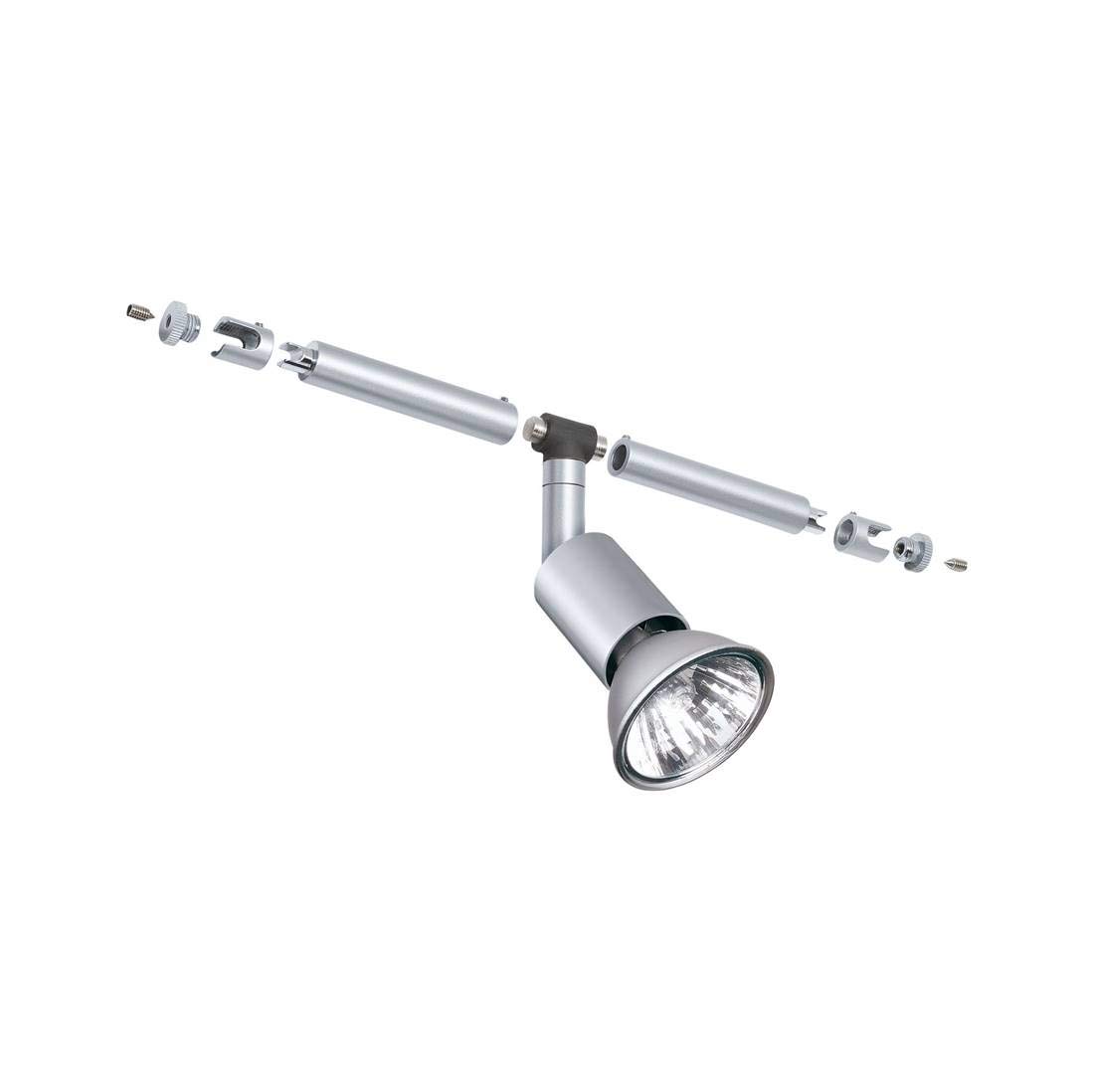 Paulmann 94139 Salt Seilspot GU5,3 Chrom matt ohne Leuchtmittel