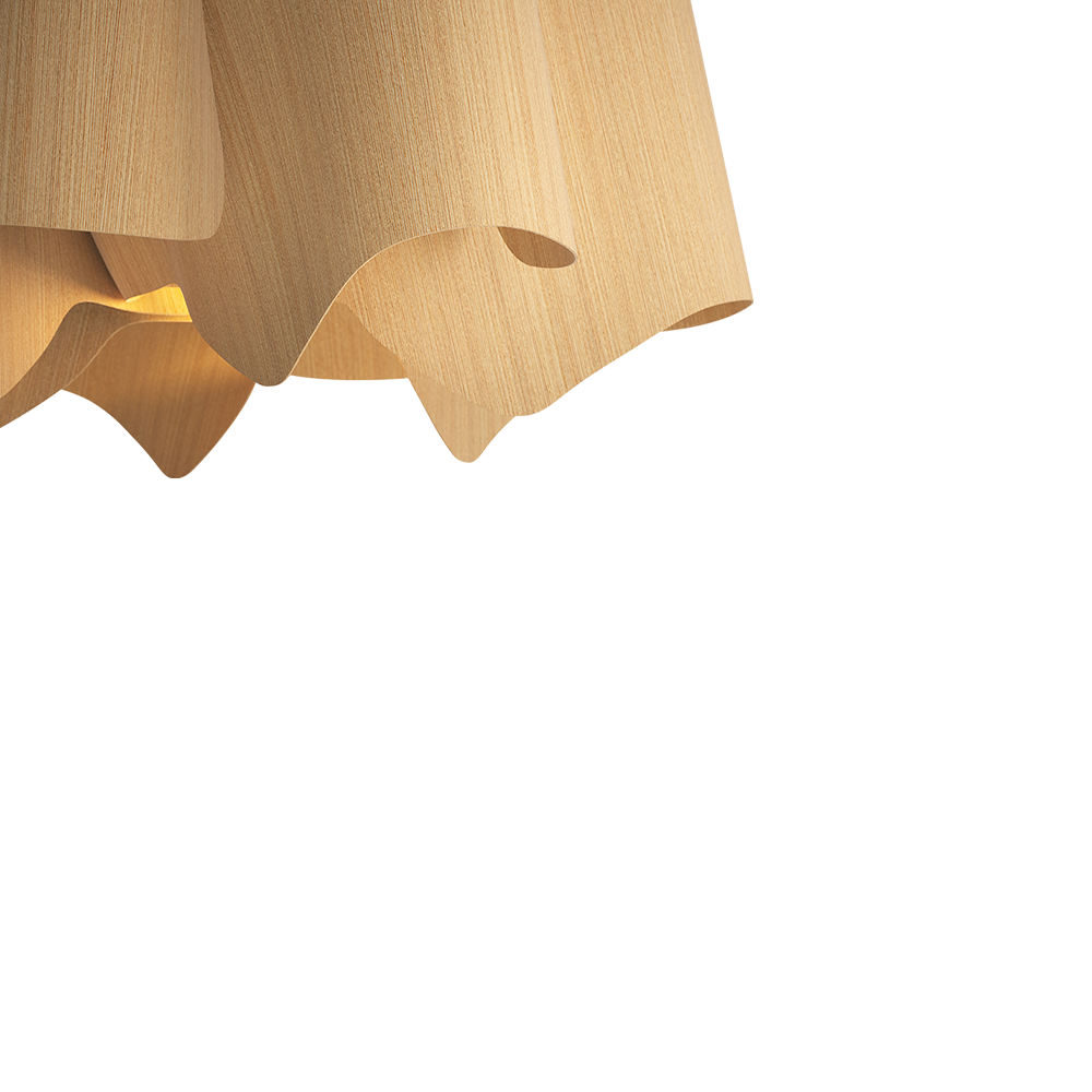 Bruck Camila Pendelleuchte Holz handbemalt