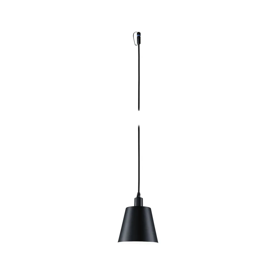 Paulmann Plug & Shine 93104 Pendelleuchte Kofia anthrazit