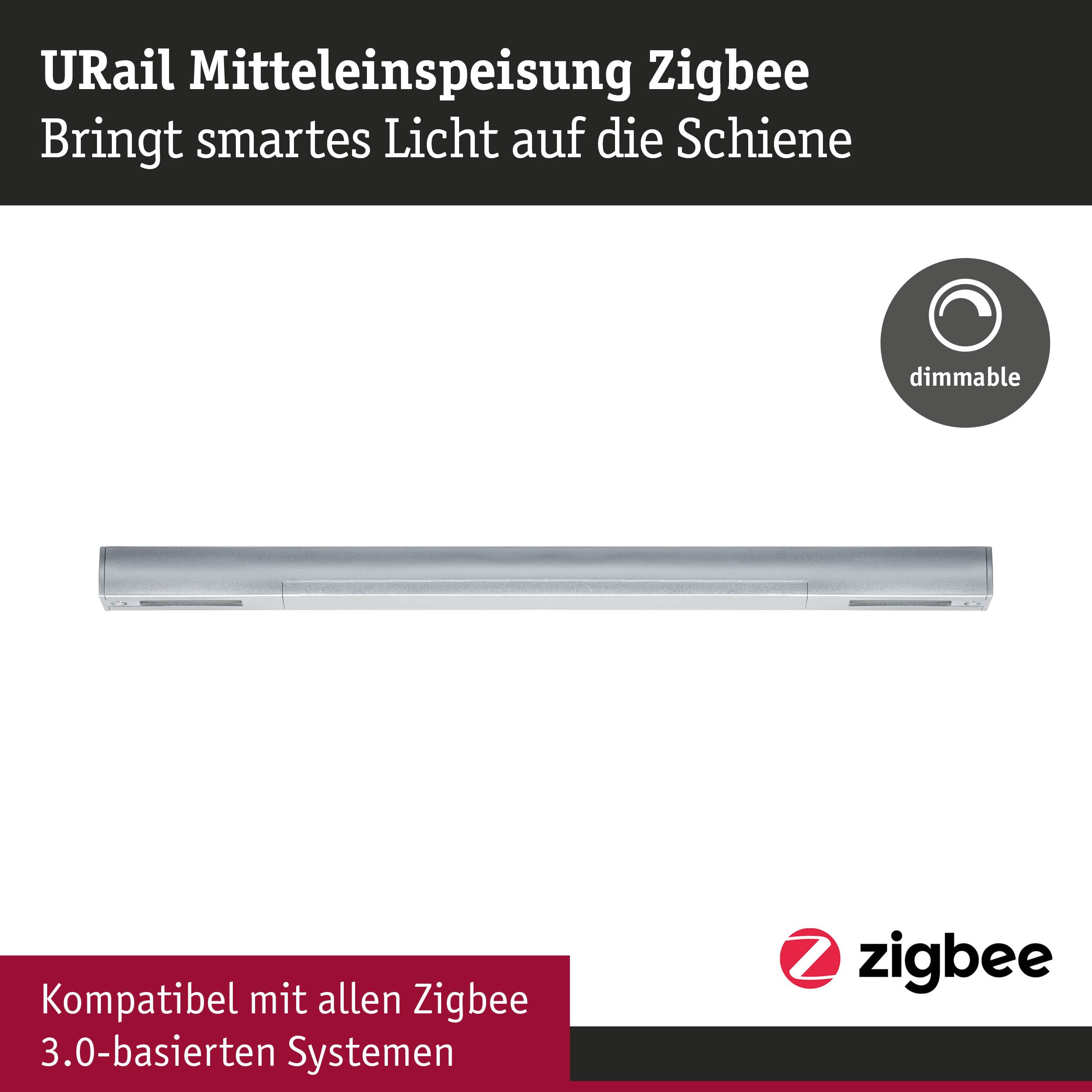 Paulmann URail Mitteleinspeisung Zigbee 100W