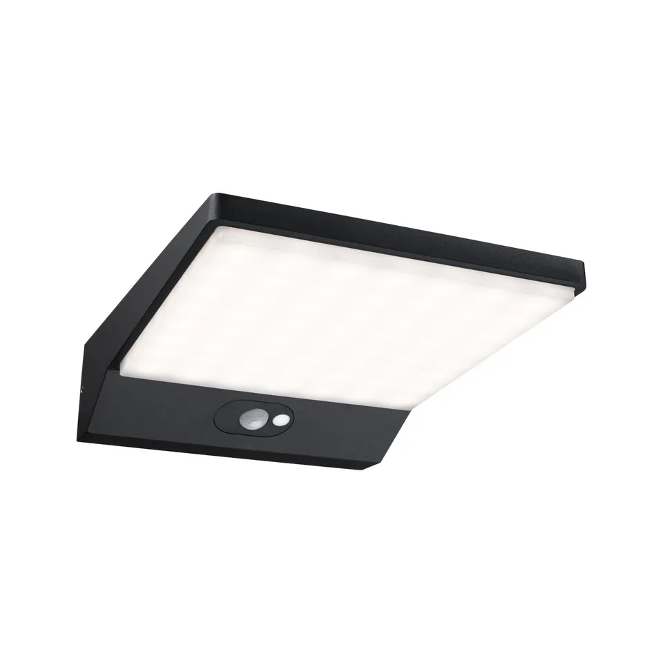 Paulmann 94334 Solar Außenwandleuchte Dunkelgrau 5W 3000K