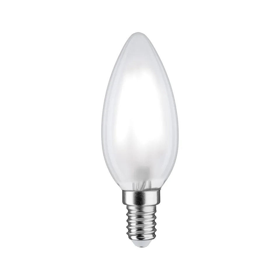 Paulmann LED Kerzenlampe E14 470lm 6500K matt dimmbar