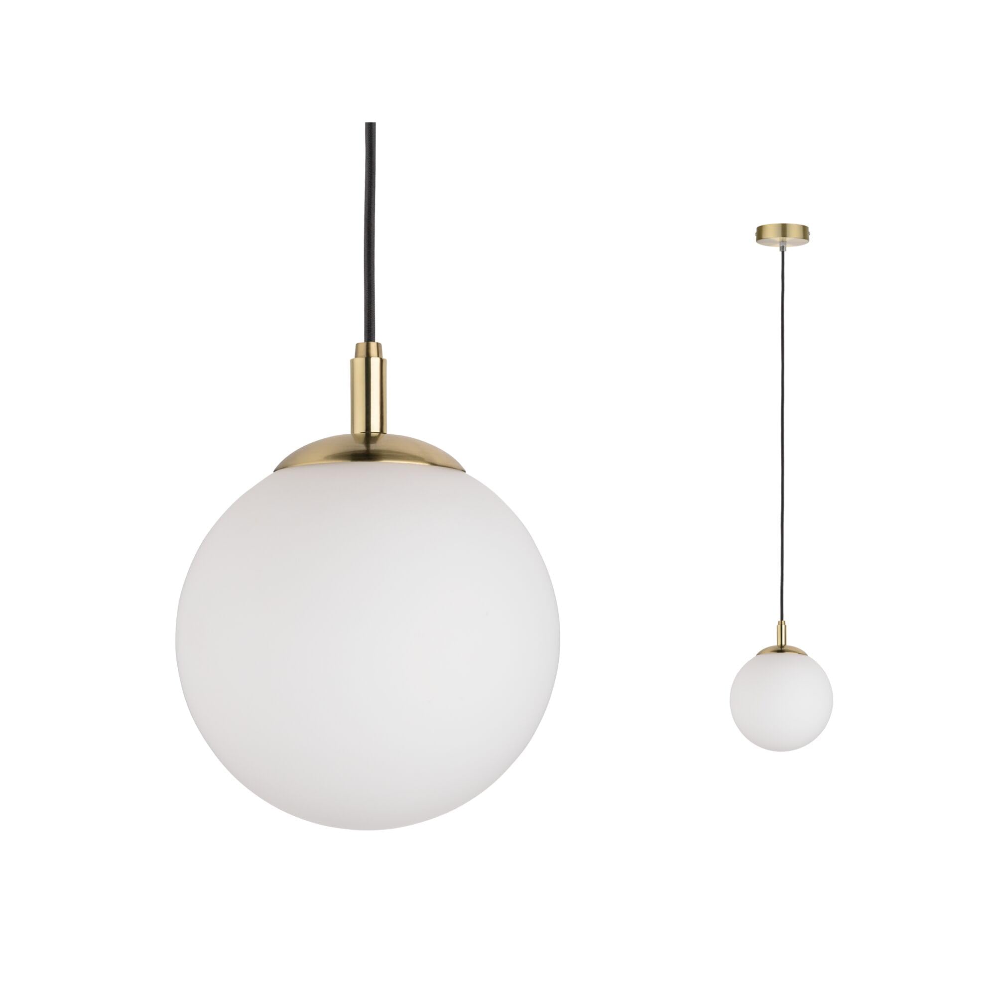 Paulmann Neordic Menja 79733 Pendelleuchte Weiß-Messing E27