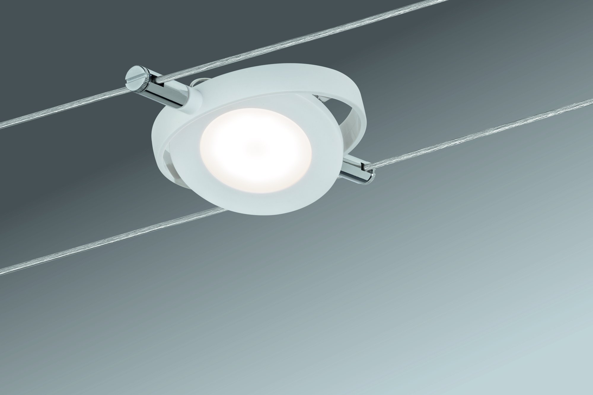 Paulmann 501.11 RoundMac Seilspot 4W Weiß