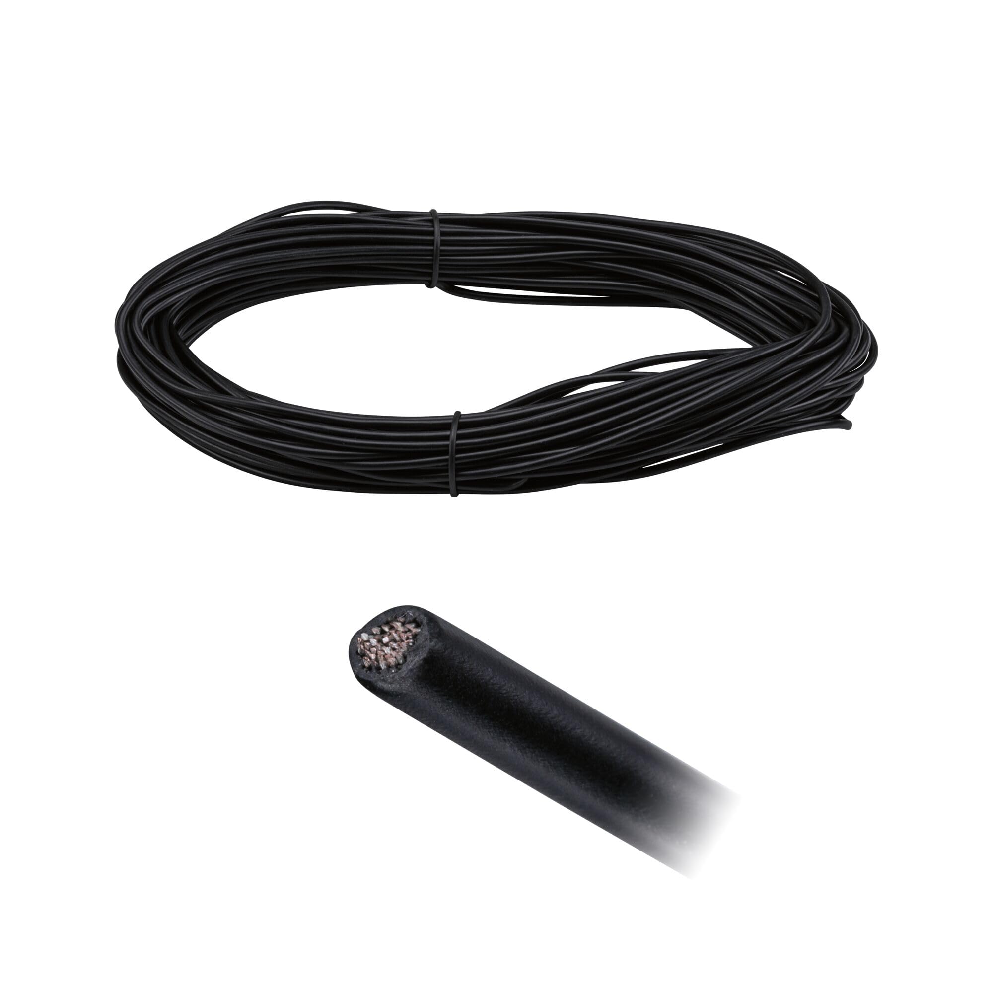 Paulmann Corduo 94593 Spannseil 20m Schwarz isoliert Zubehör