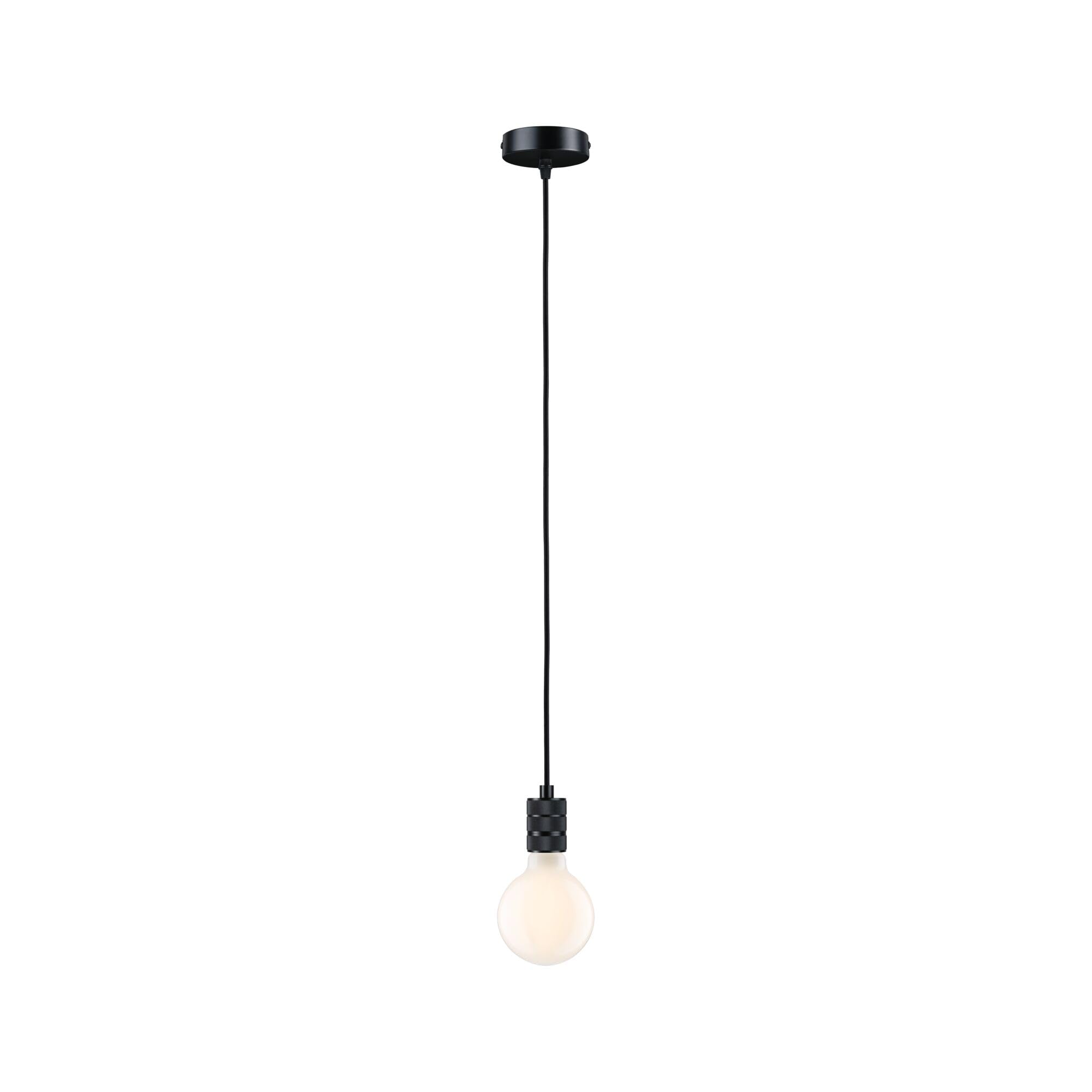 Paulmann Neordic Tilla Pendelleuchte E27 schwarz