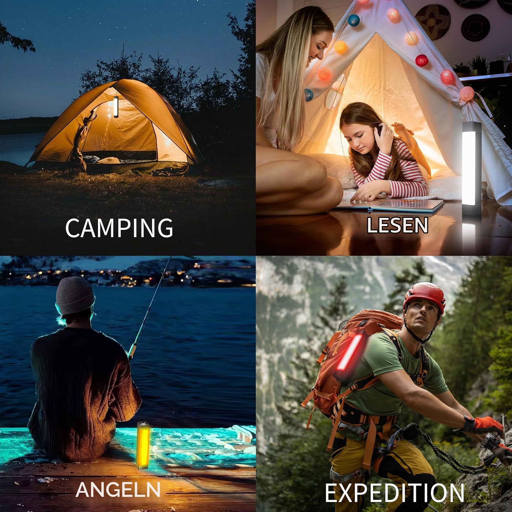 Phonar Solar Campinglaterne 1500 lm USB-C Powerbank