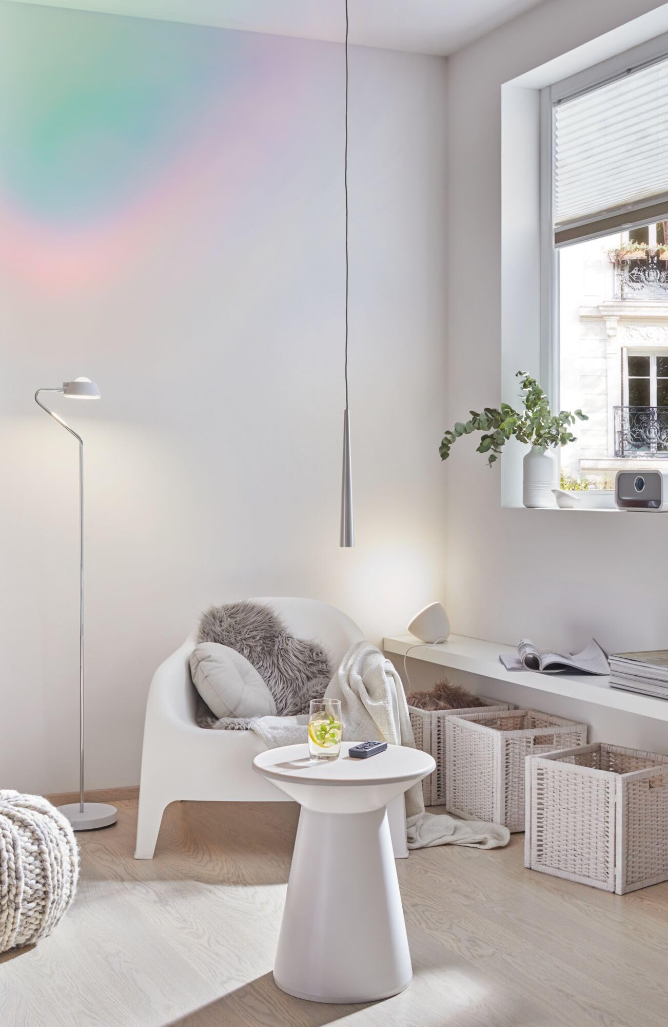 Paulmann Ramos 70920 LED Stehleuchte weiß dimmbar