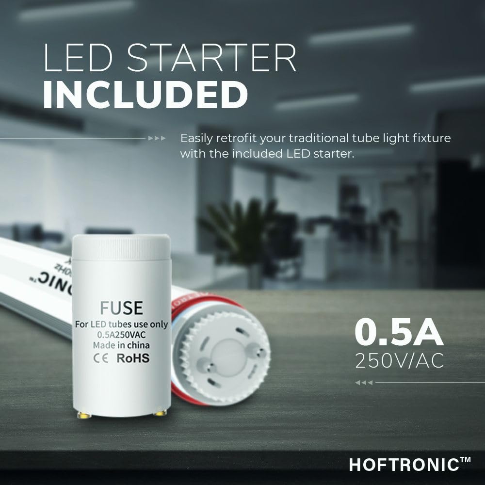 Hoftronic LED Feuchtraumleuchte 150cm 10er 6000K IP65