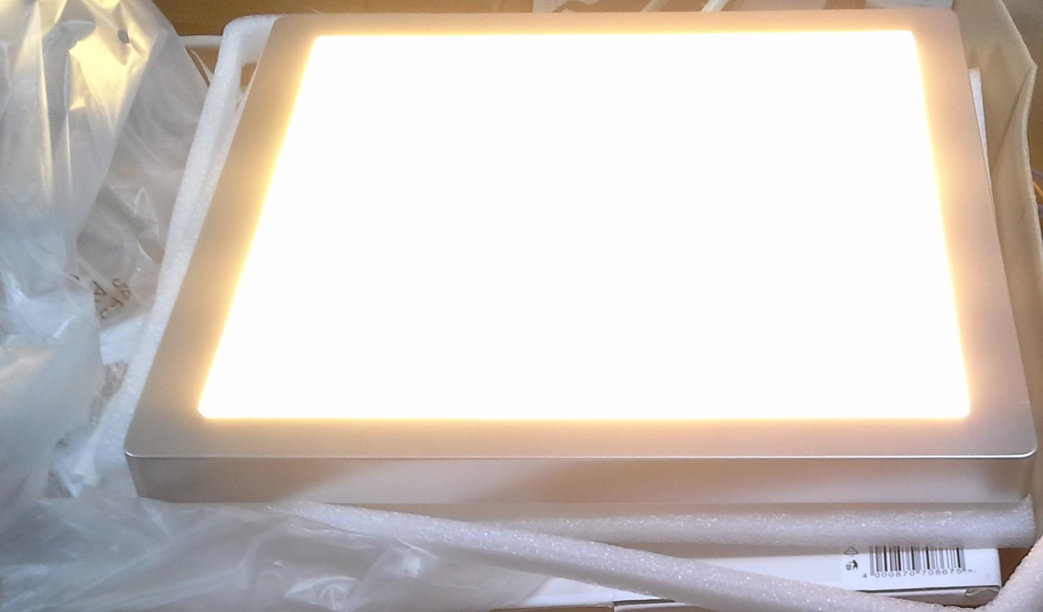 Paulmann Atria 70866 LED-Panel 220x220mm warmweiß