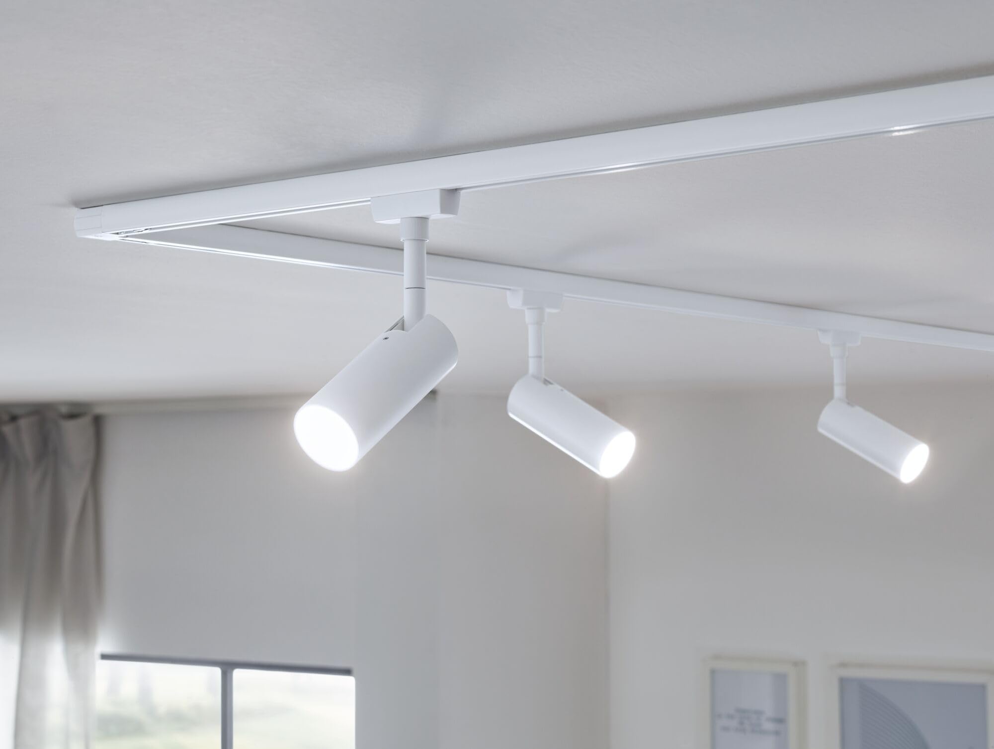 Paulmann URail 5243 Schienenspot Tubo Starterset Weiß 3000K
