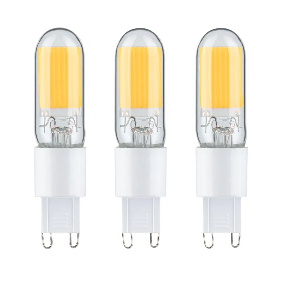 Paulmann 28810 LED G9 3er-Pack 2,5W 250lm warmweiß klar