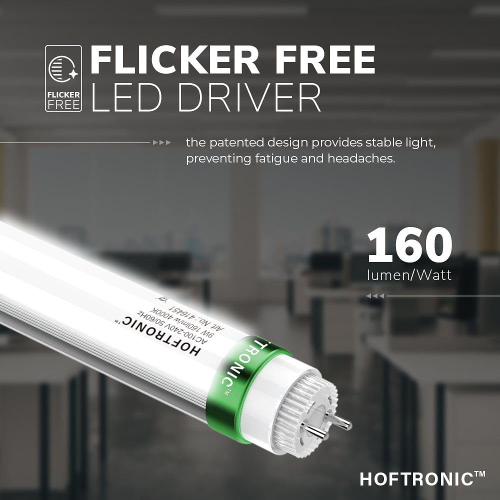 Hoftronic Feuchtraumleuchte 120 cm 18W 4000K IP65