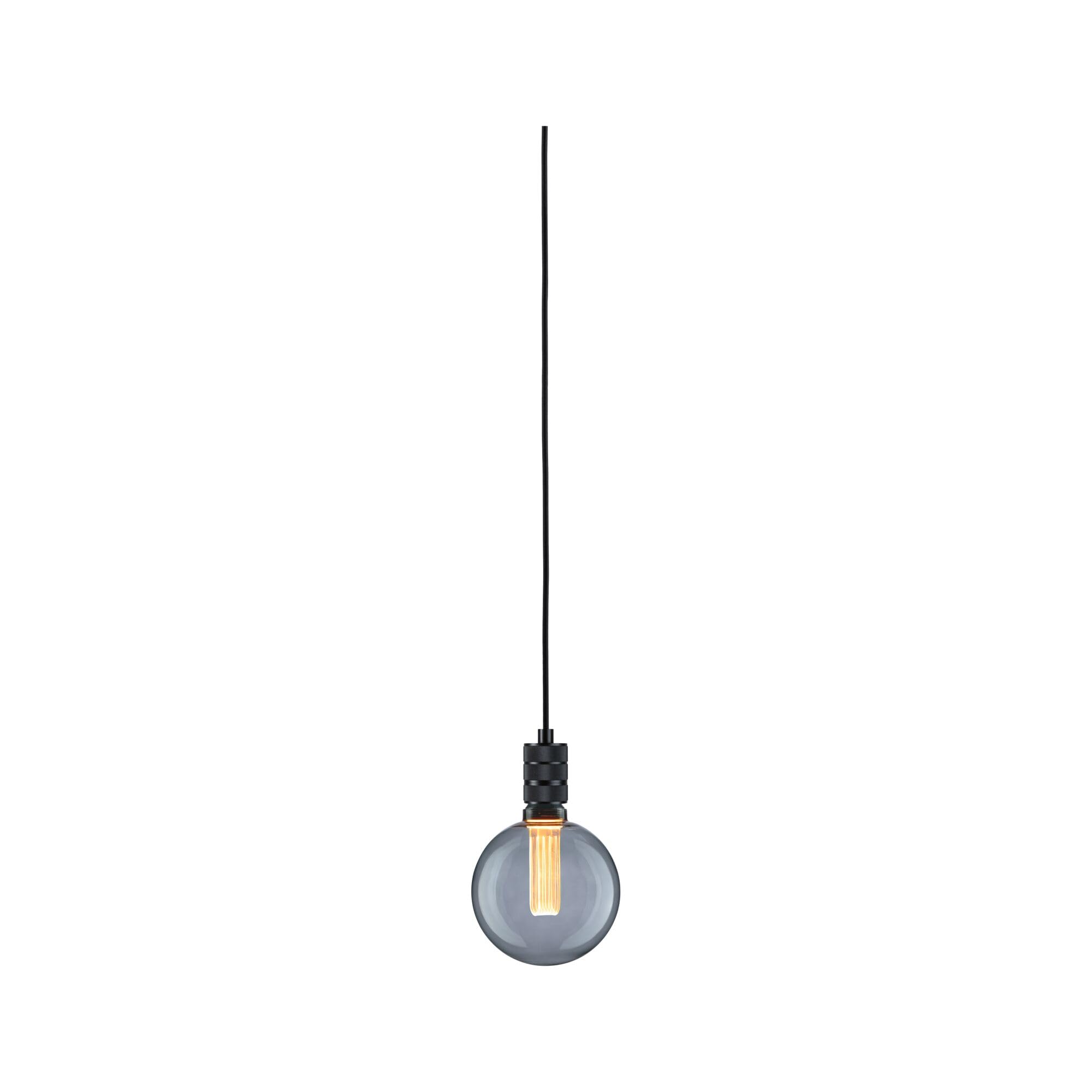Paulmann Neordic Tilla Pendelleuchte Stecker E27 schwarz