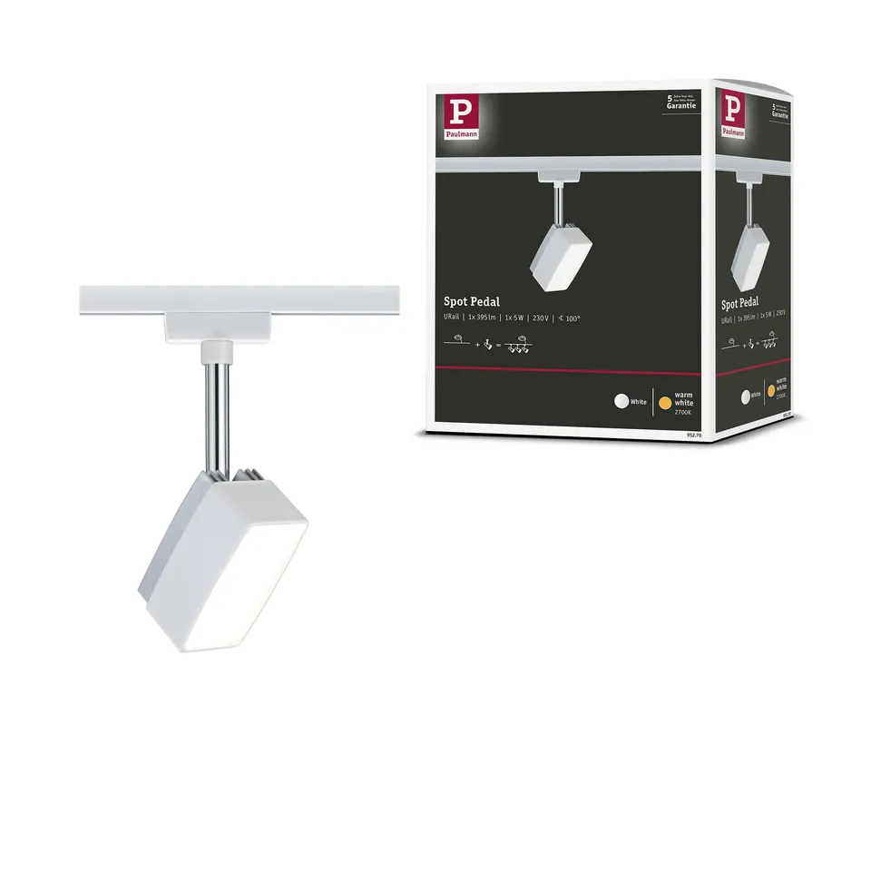 Paulmann URail 95270 Pedal Spot Weiß 5W
