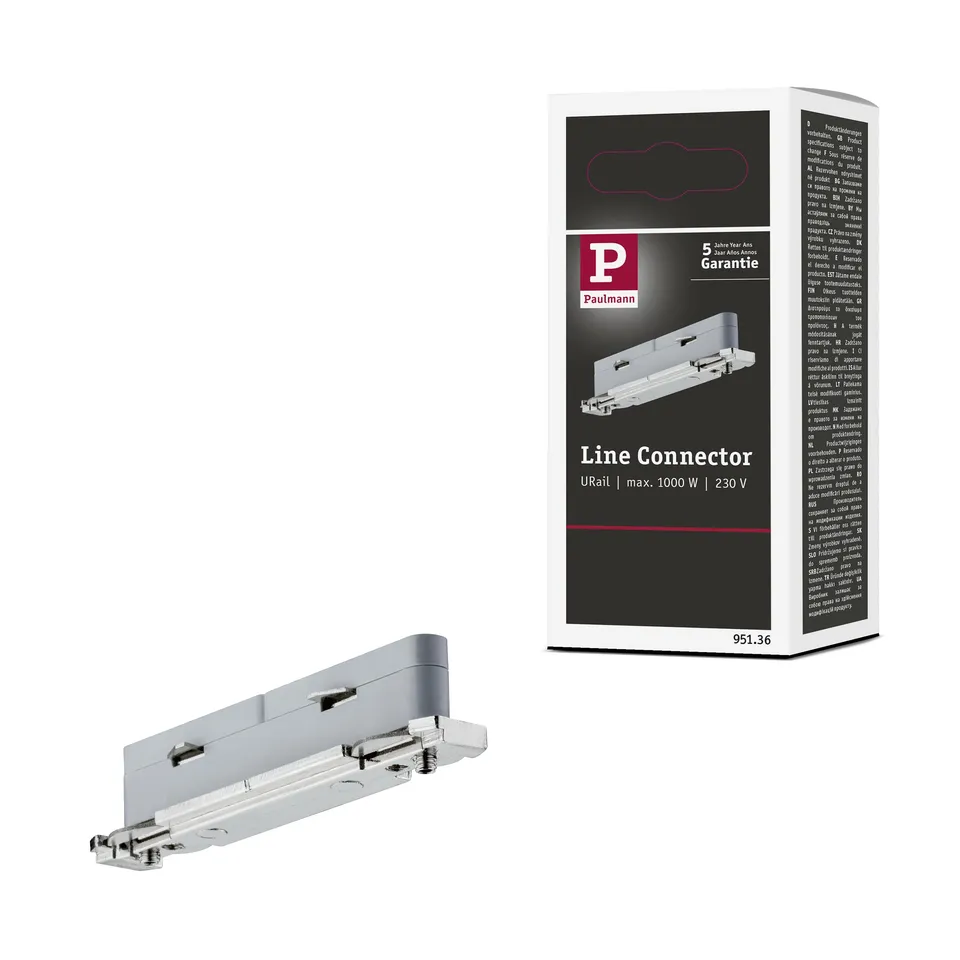 Paulmann Urail 95136 Linienverbinder silber 1000W