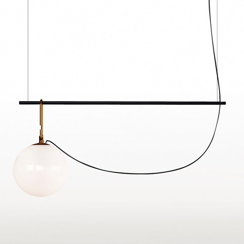 Artemide NH Pendelleuchte S1 14 Messing Glas