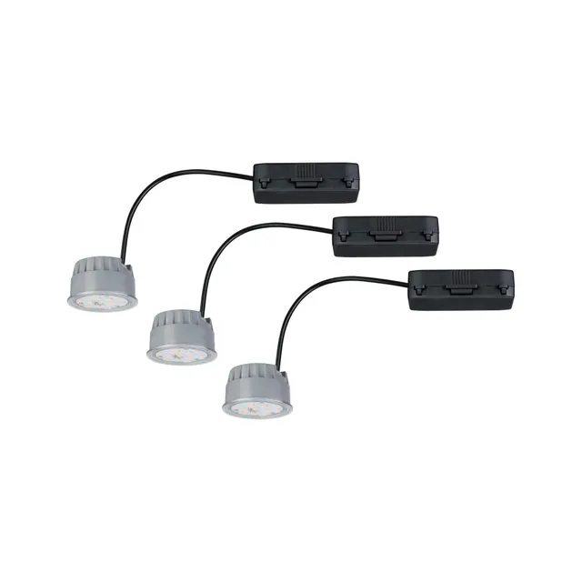 Paulmann 2Easy 93838 Coin LED Einbaustrahler 3x7W