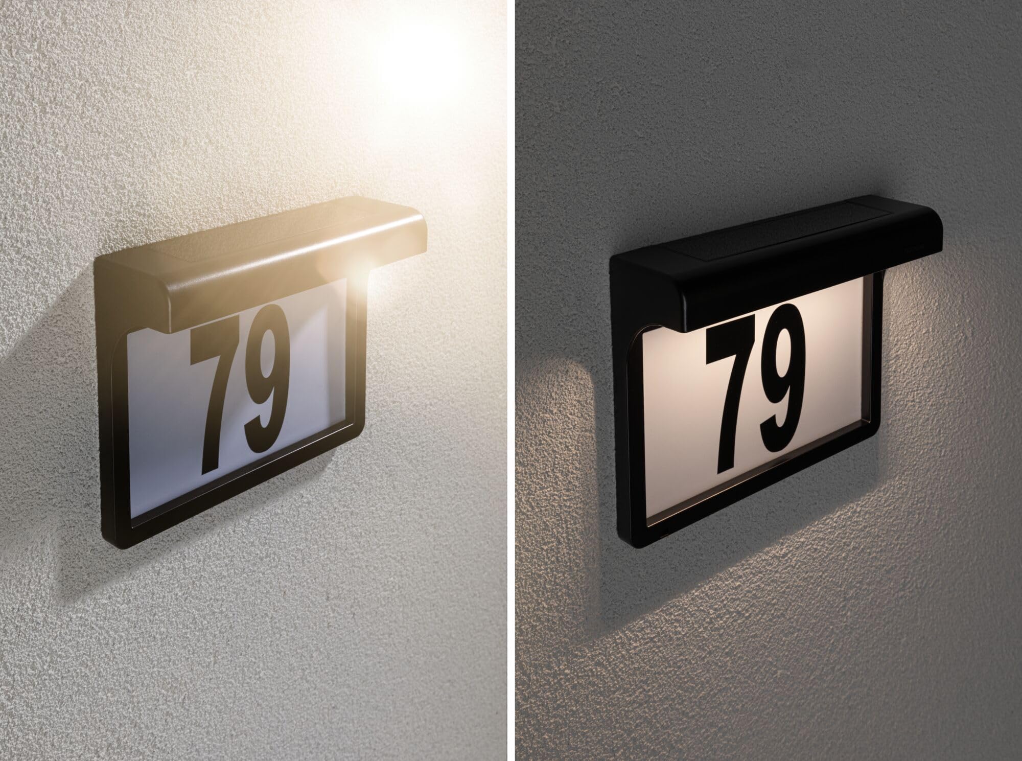 Paulmann Dayton II 95388 Solar-Hausnummernleuchte IP44