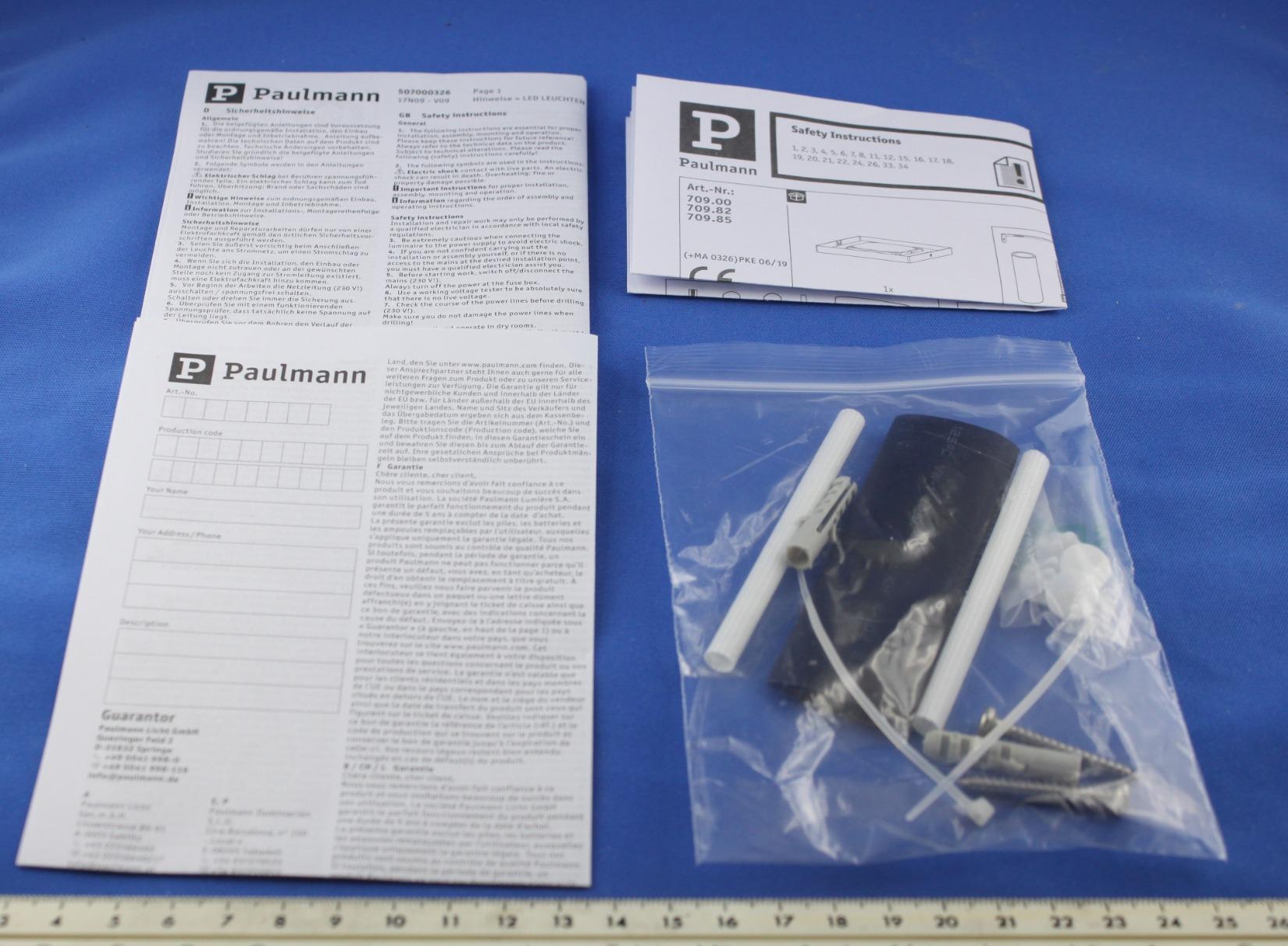 Paulmann Abia 708.99 LED Panel Deckenleuchte Ø300 Weiß