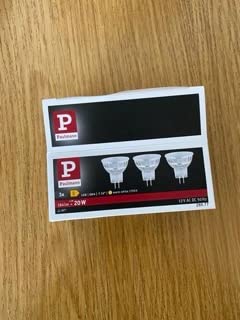 Paulmann Standard GU4 LED Reflektor warmweiß 3er-Pack 1,8W