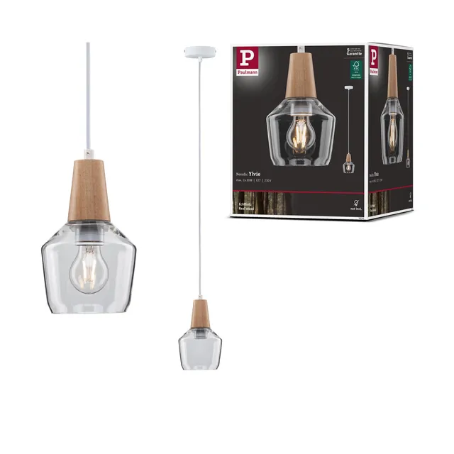Paulmann Neordic 79745 Pendelleuchte Stoffkabel Scandi