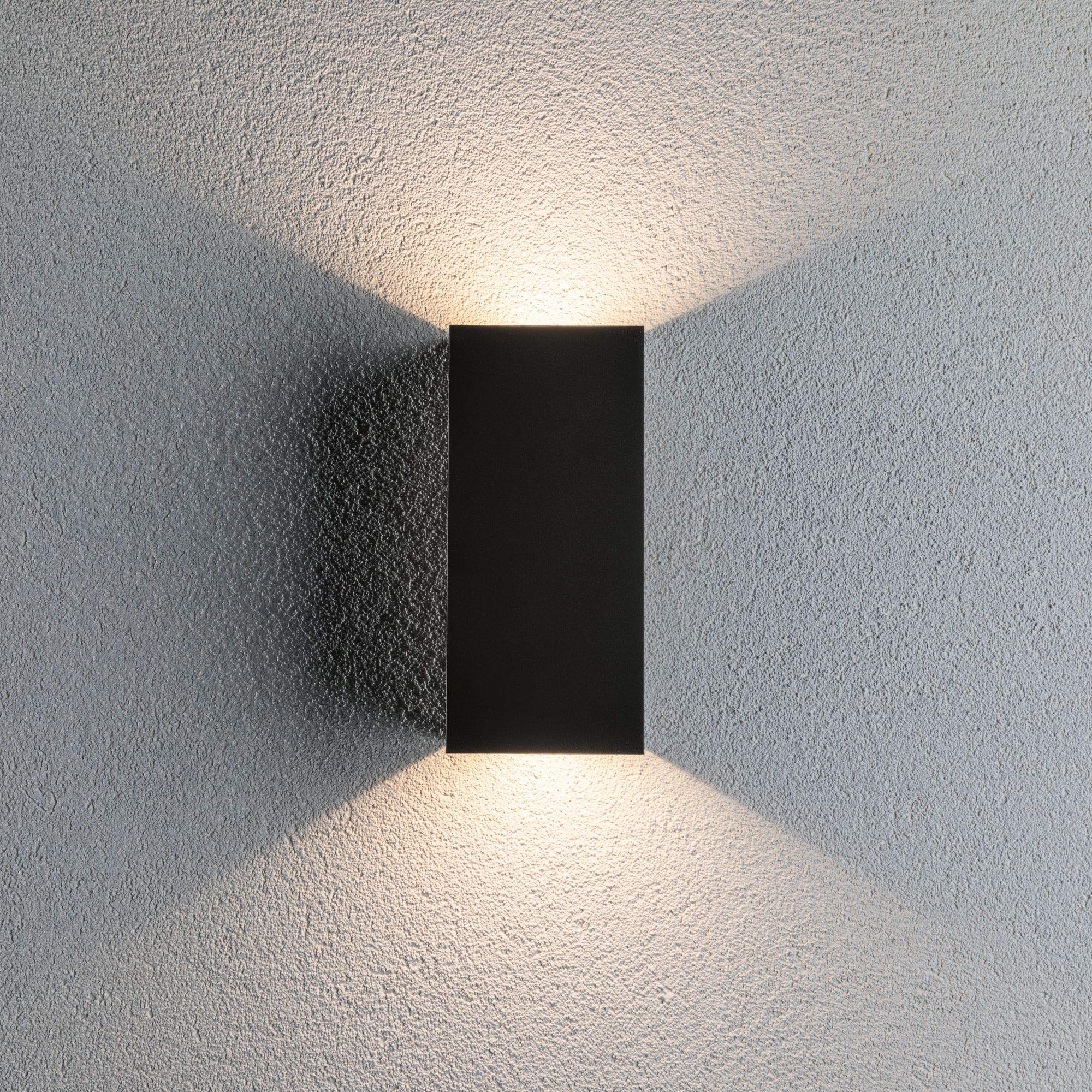 Paulmann Flame 94325 Außenwandleuchte Anthrazit 6W 2er
