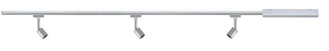 Paulmann URail Set Pure II 1m 3xGU10 Chrom matt