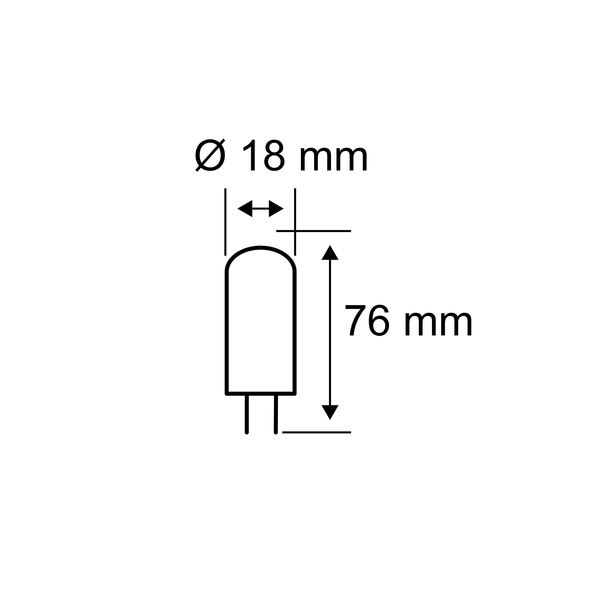 Paulmann 28834 LED Lampe G9 4,5W warmweiß klar