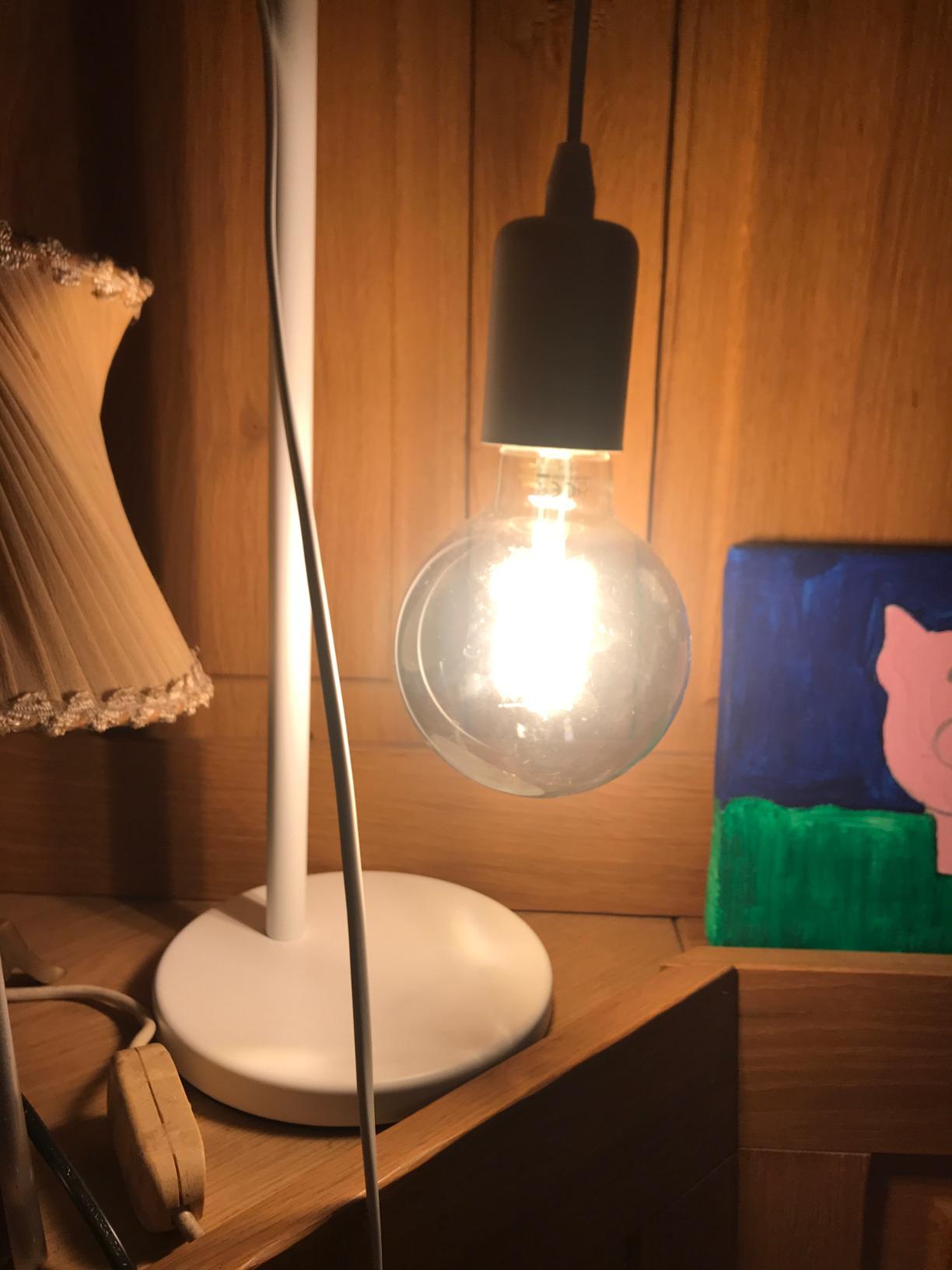 Paulmann 28608 Vintage G95 LED-Lampe E27 Rauchglas 2200K