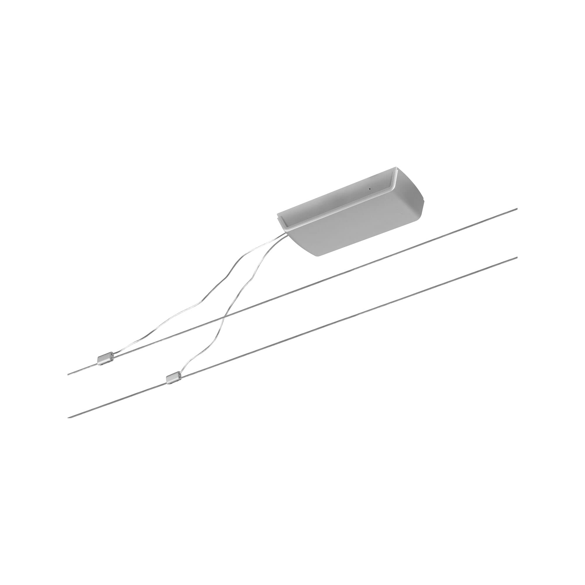 Paulmann 94496 CorDuo Seilsystem Basic Set schwarz ohne Lampen
