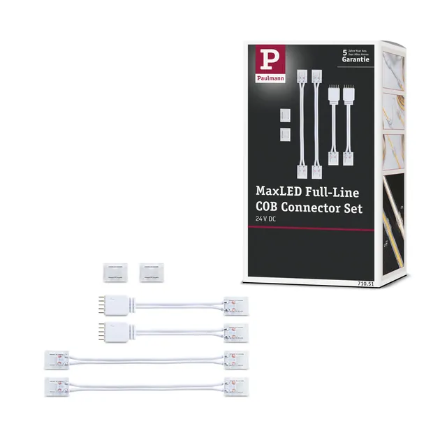 Paulmann 71051 MaxLED COB Connector Set weiß 6-tlg