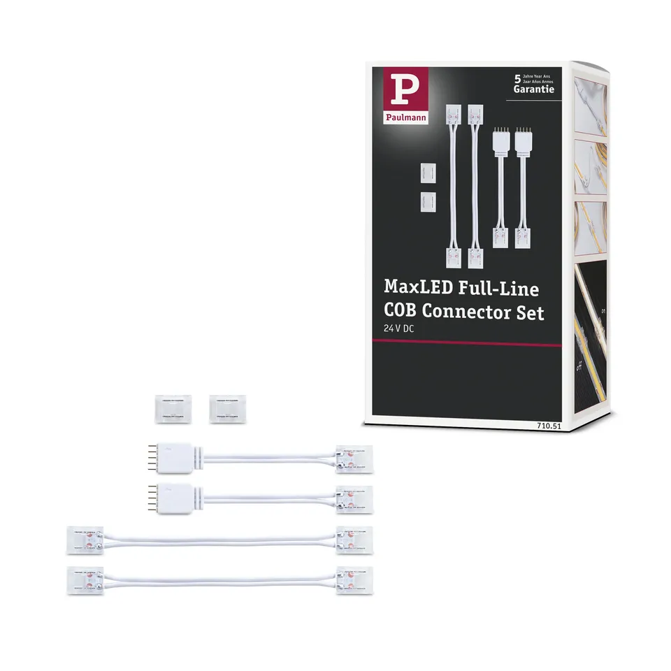 Paulmann 71051 MaxLED COB Connector Set weiß 6-tlg