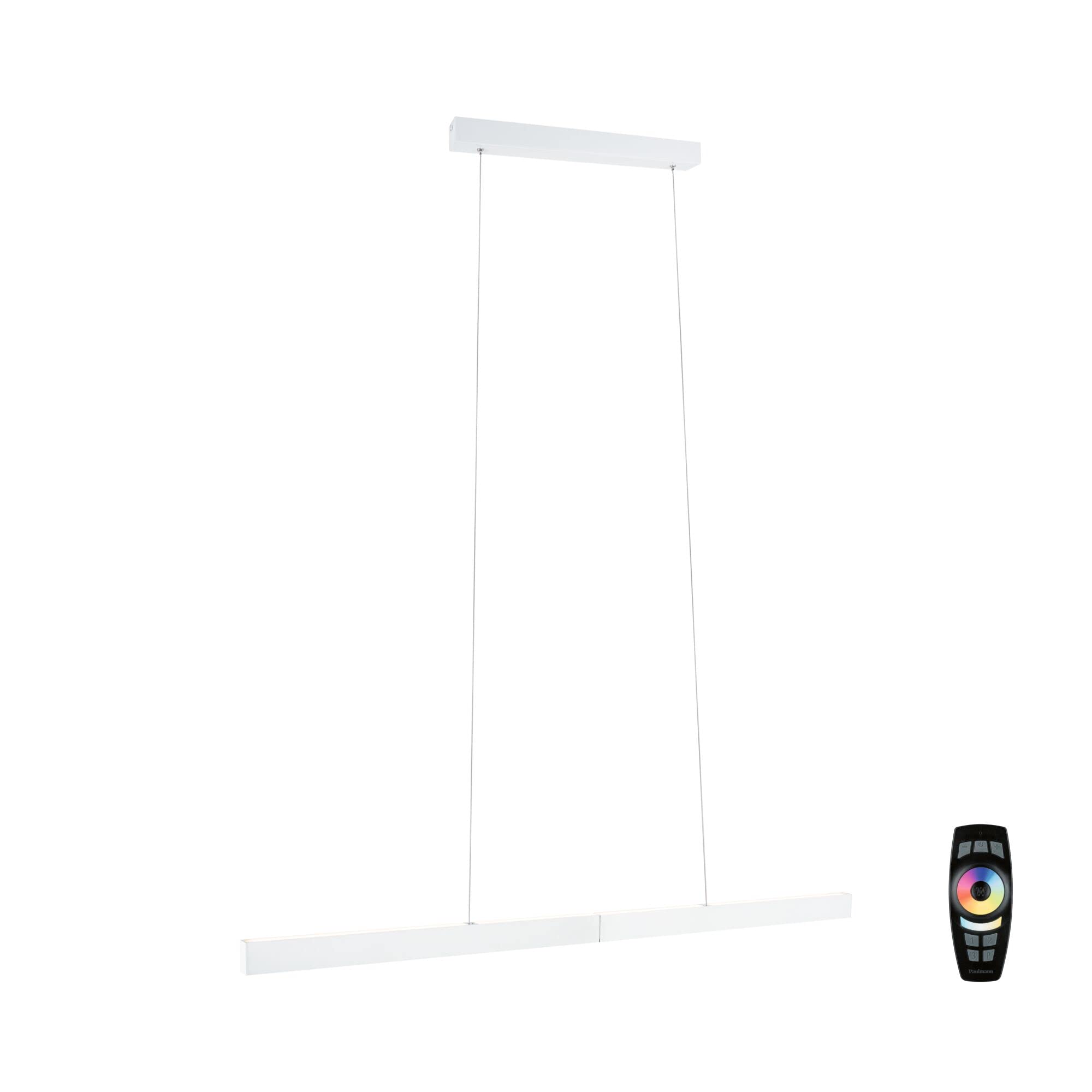 Paulmann 79889 Aptare Pendelleuchte weiß Zigbee dimmbar