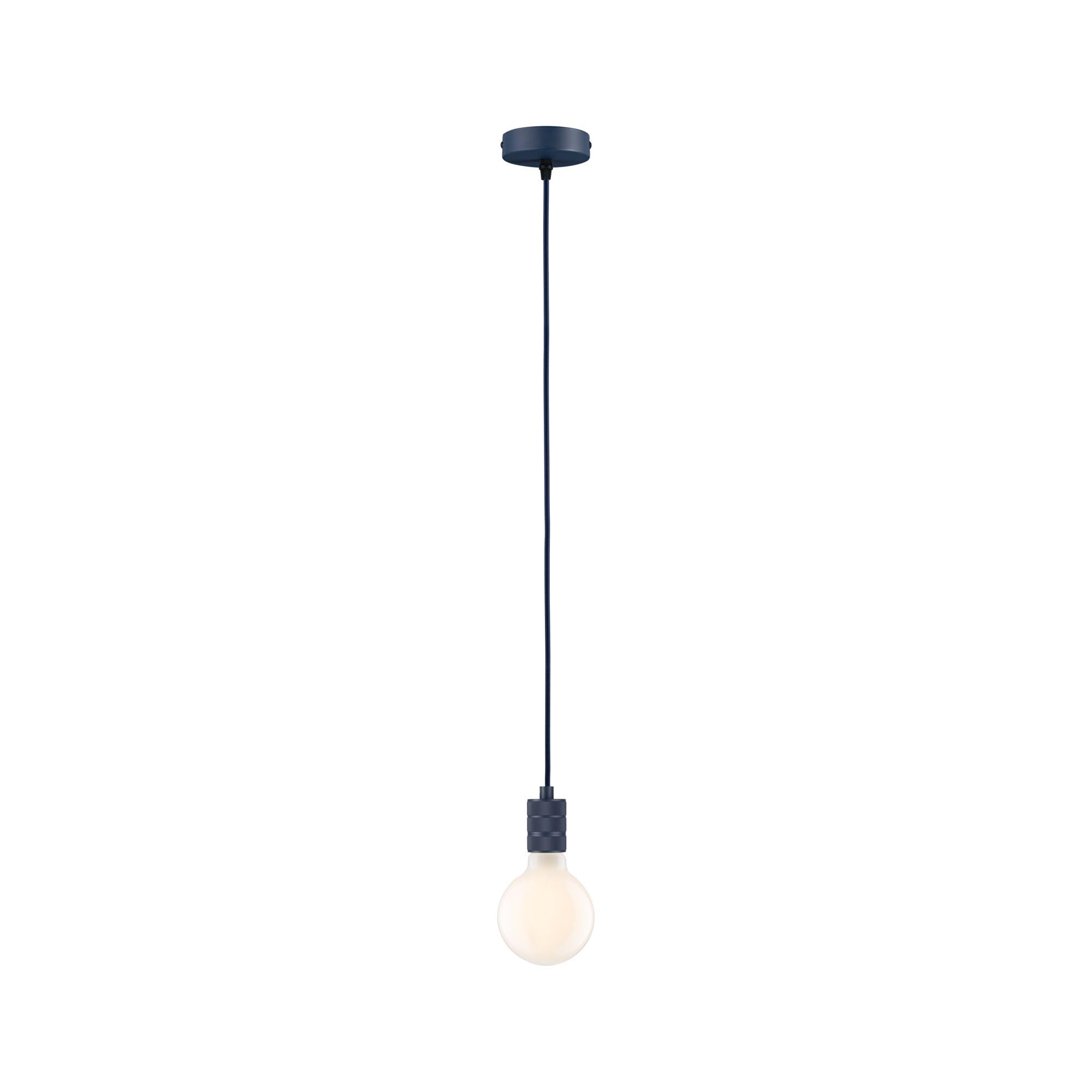Paulmann Neordic Tilla 78435 Pendelleuchte Nachtblau E27
