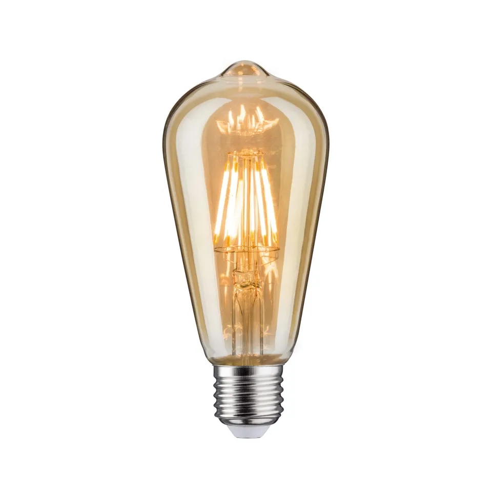 Paulmann Filament 28717 LED Lampe E27 6,5W gold 2500K