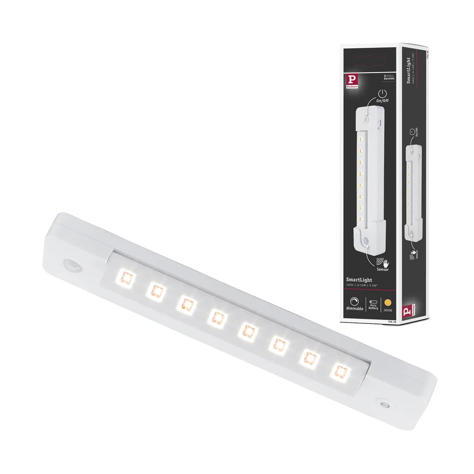 Paulmann SmartLight 70638 LED Schrankleuchte Batterie warmweiß
