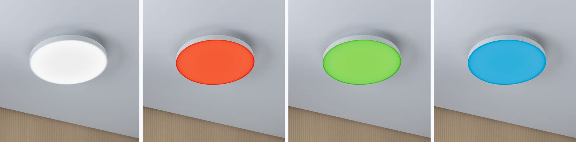 Paulmann 79899 Velora LED-Panel rund 300mm RGBW 16,5W Weiß