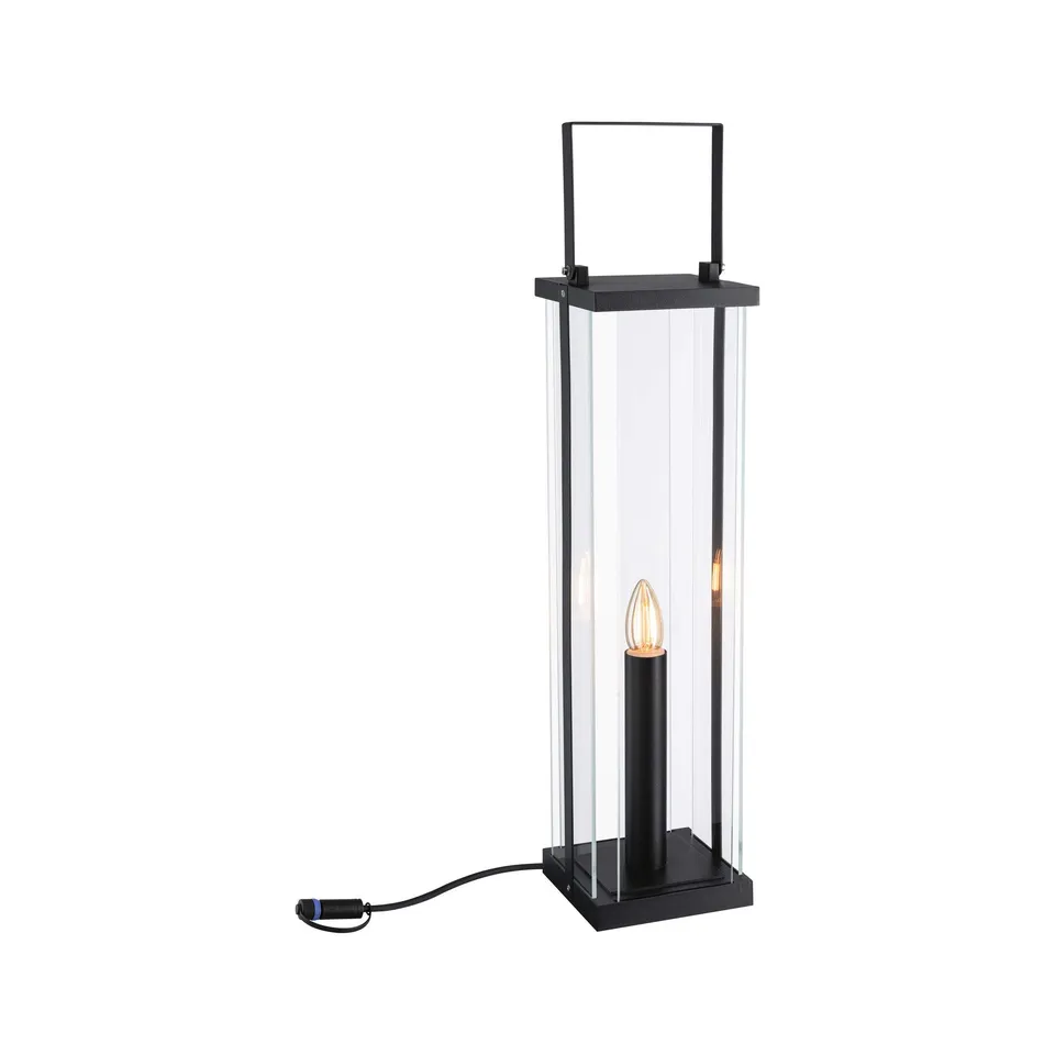 Paulmann Plug & Shine 94317 Laterne 56cm anthrazit IP44