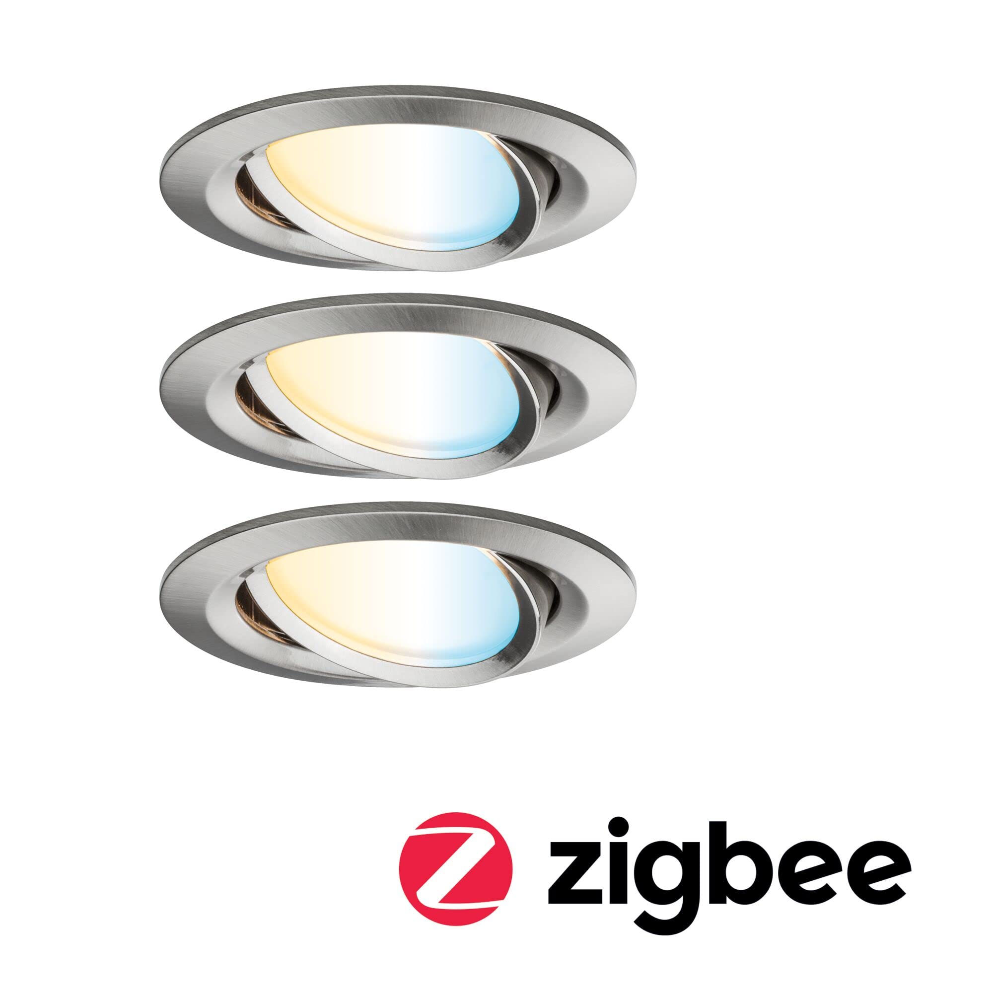 Paulmann Nova Plus 92962 Einbauleuchten-Set 3x6,5W Zigbee