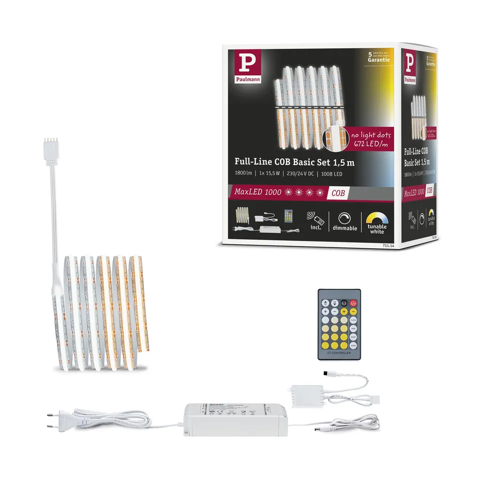 Paulmann MaxLED 1000 Full-Line COB Strip 1,5m Tunable White