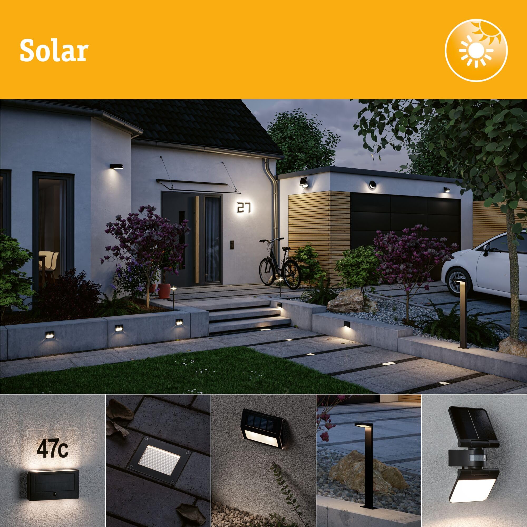 Paulmann 78896 Solar LED-Streifen 3m warmweiß IP44