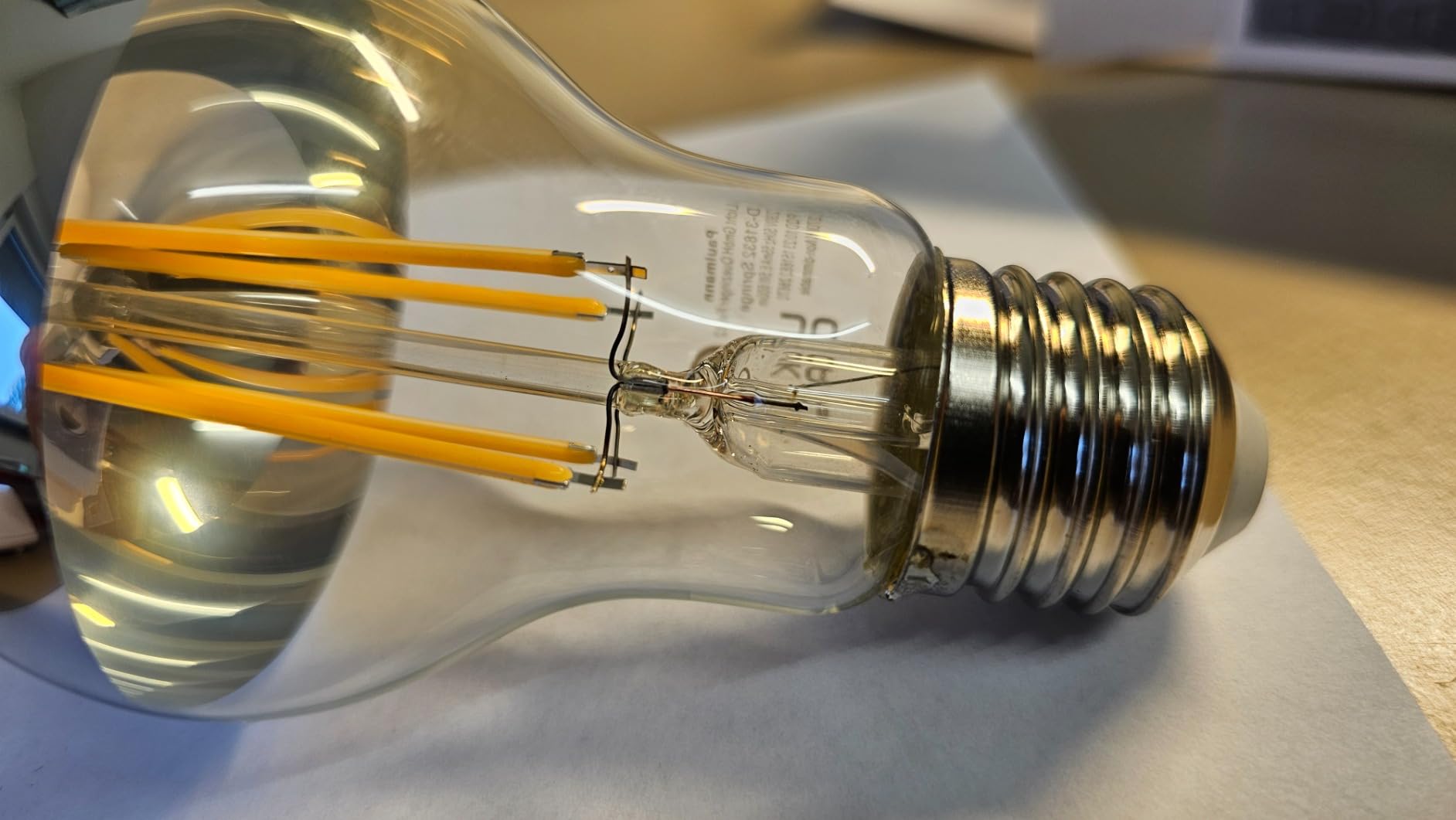Paulmann Filament 28670 LED-Lampe E27 Kopfspiegel silber