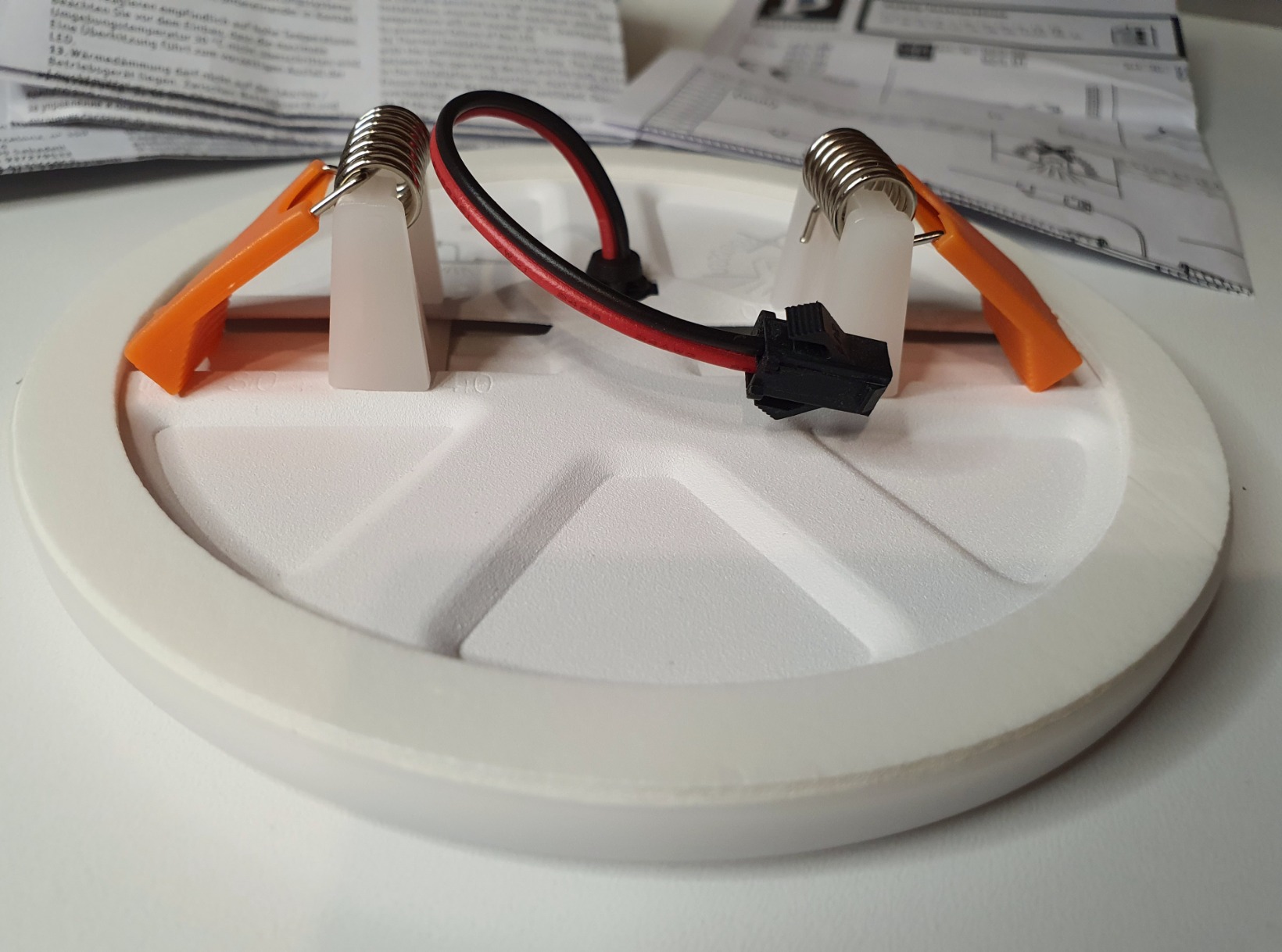 Paulmann Veluna VariFit Einbaupanel Ø125mm IP44
