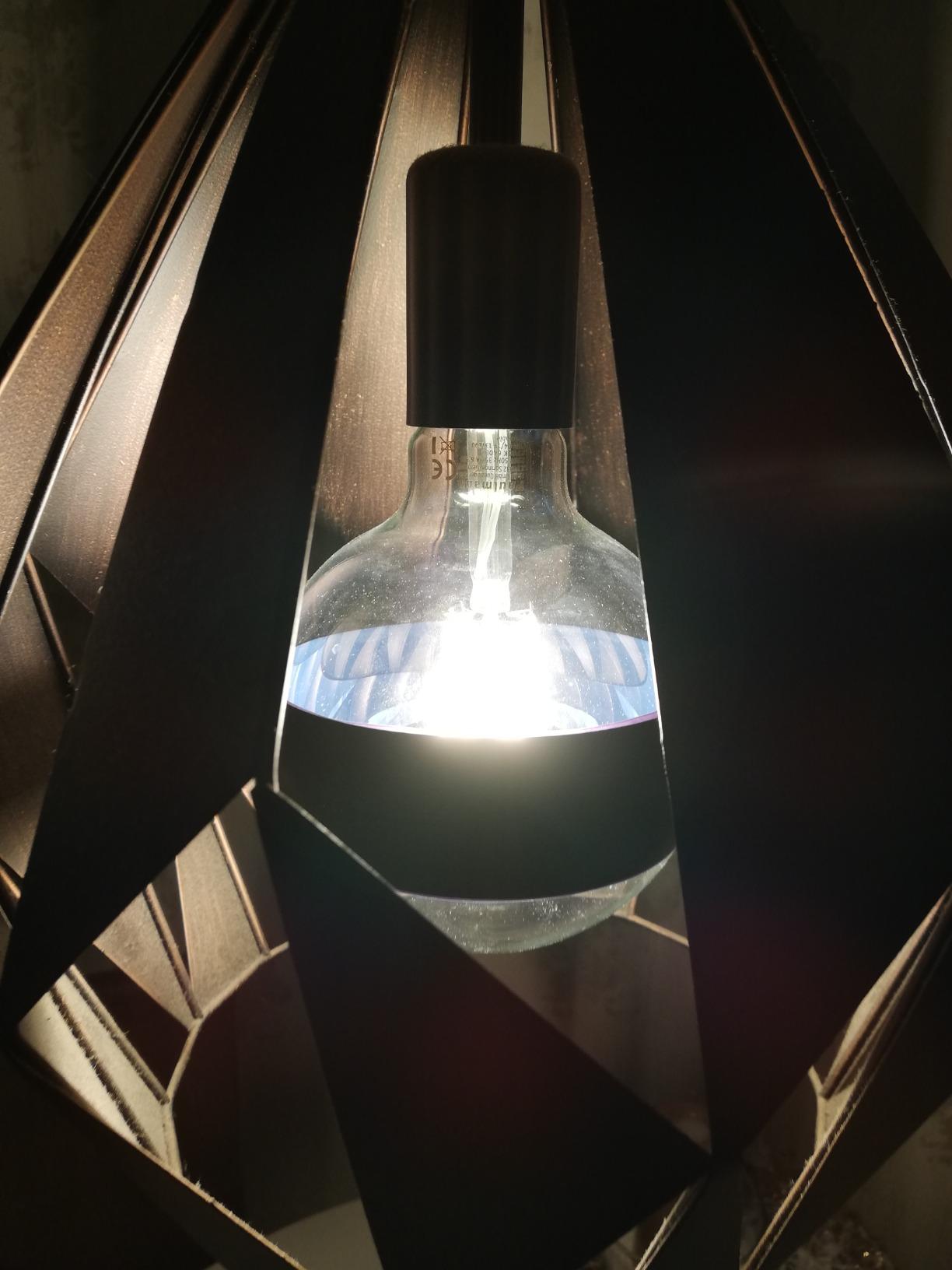 Paulmann 28682 Filament LED Lampe G125 E27 Ringspiegel 2700K