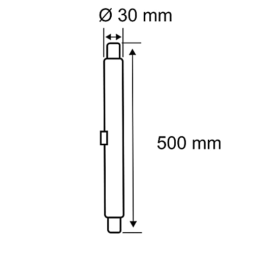 Paulmann 28304 LED Linienlampe S14s 500 mm warmweiß