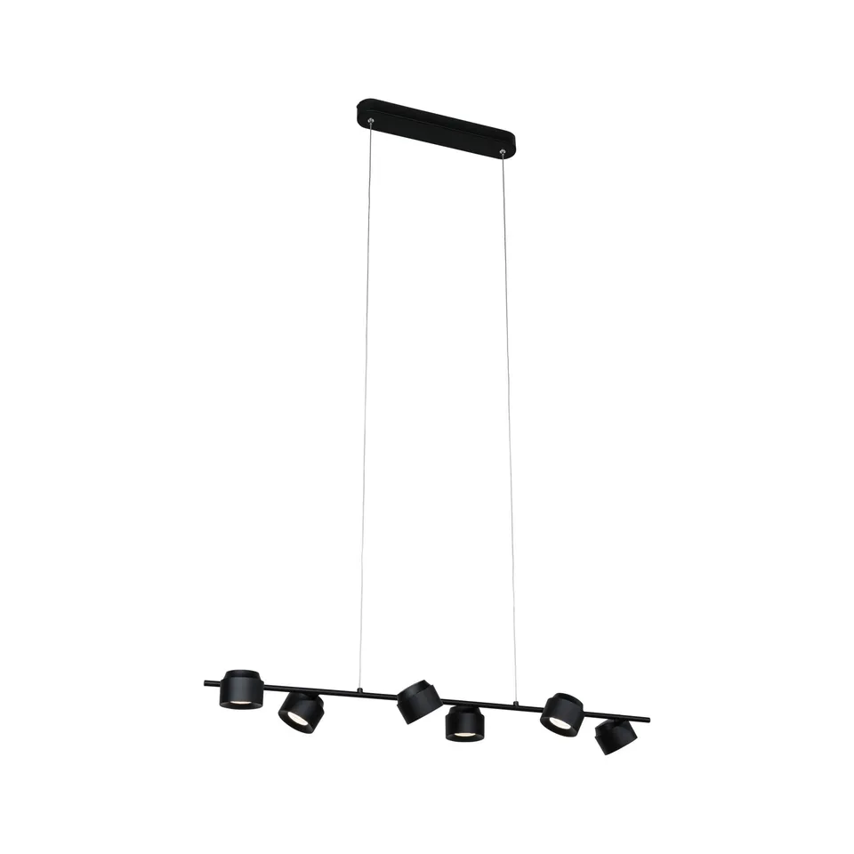 Paulmann Puric Pane 79784 LED-Pendelleuchte Schwarz Zigbee 2700K