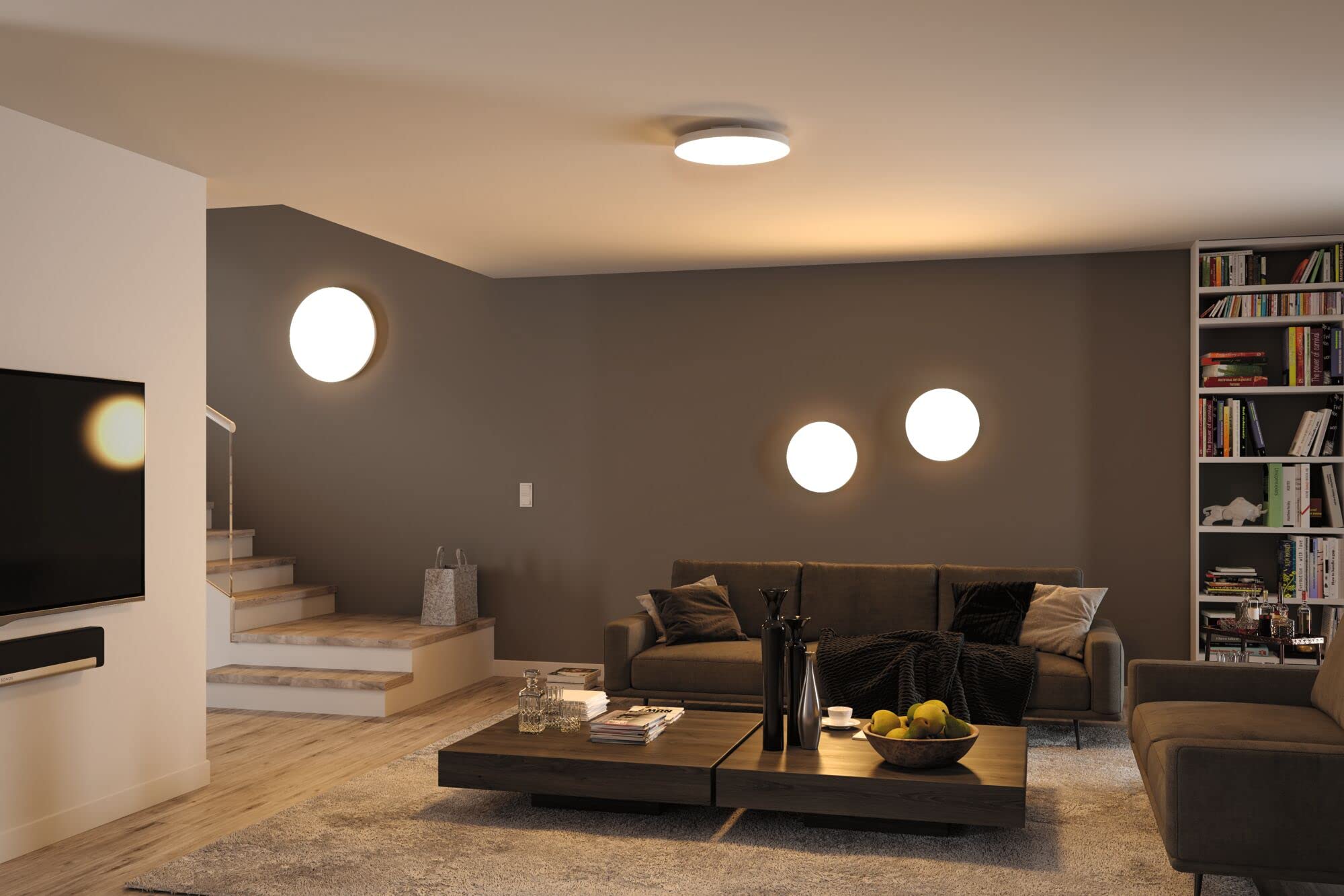 Paulmann Velora LED Panel rund 400mm Zigbee White